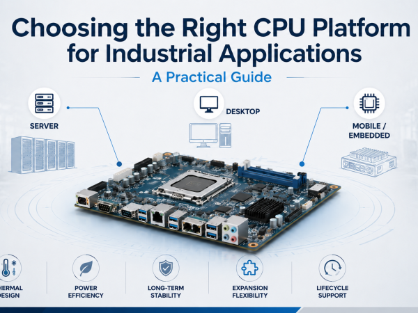 Choisir la bonne plateforme CPU pour les applications industrielles - INtronix Systems