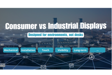 Écrans industriels vs grand public : les différences - intronix systems
