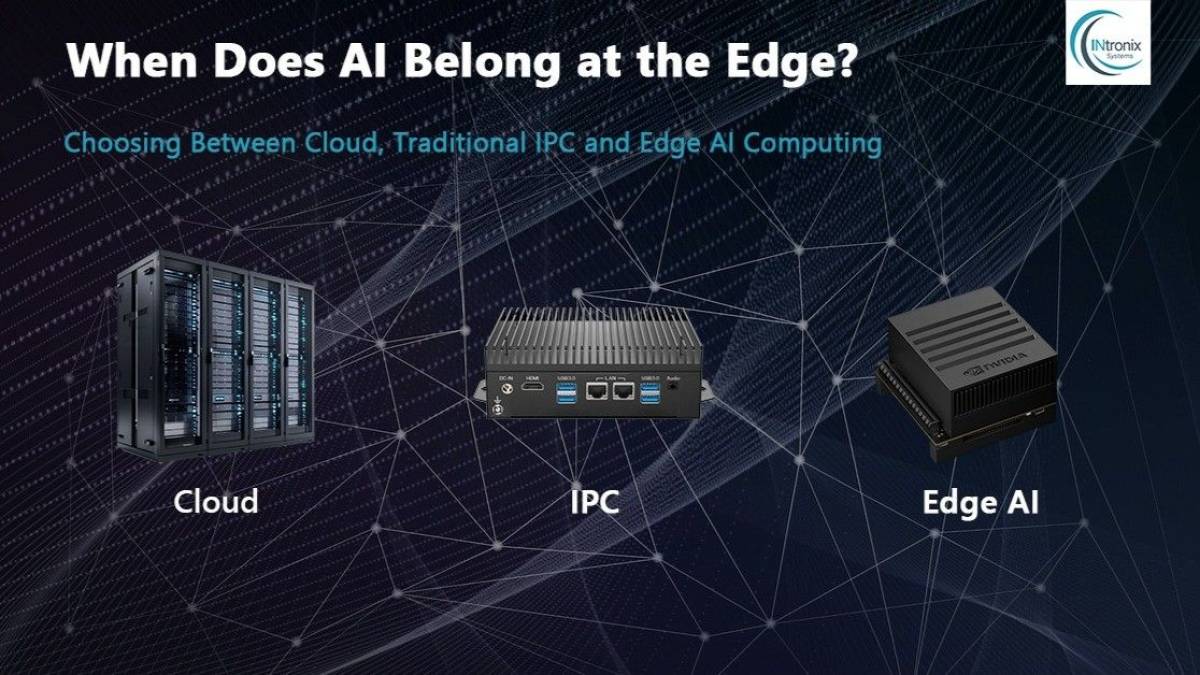 Cloud PC industriel et Edge AI comparaison du traitement des données INTRONIX Systems