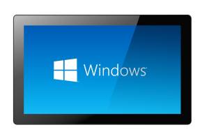 XIP-21185D1 industrial panel PC with 18.5-inch touchscreen and 300 nits brightness