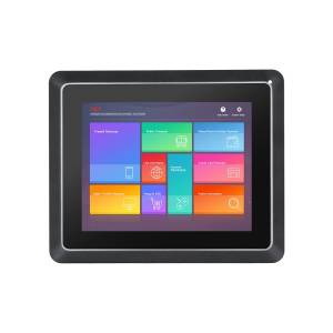 XBM-23080T1 outdoor industrial monitor with 8-inch 1024x600 capacitive screen and 700 nits brightness