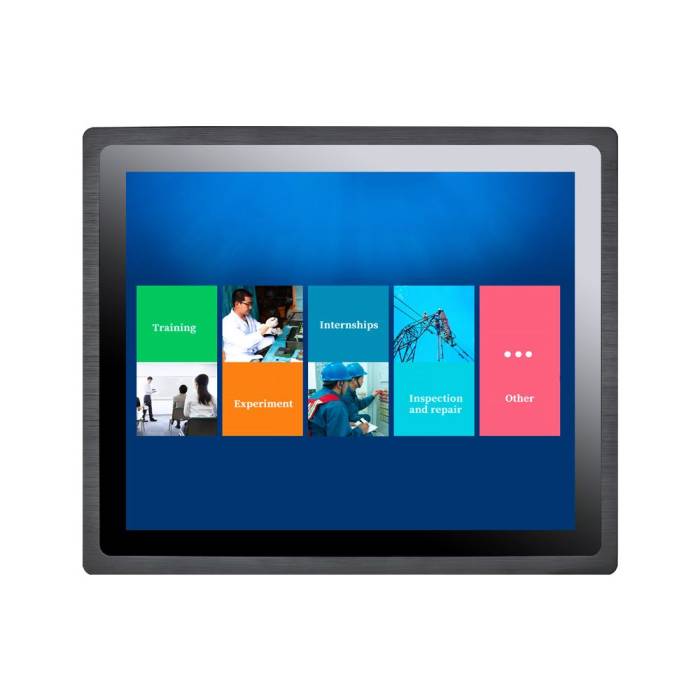 19" XEM-25190T1 Intronix Systems industrial touchscreen 1280x1024 capacitive and resistive touchscreen