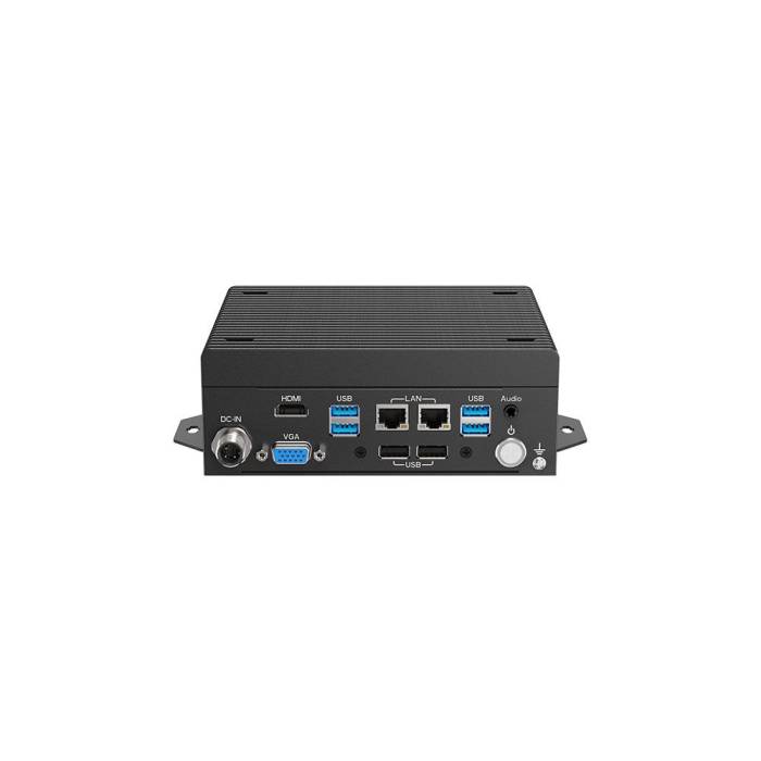 Fanless Box PC XFB-232606D1 Intronix Systems with 6x USB 2x LAN 1x HDMI 1x SIM 1x TF