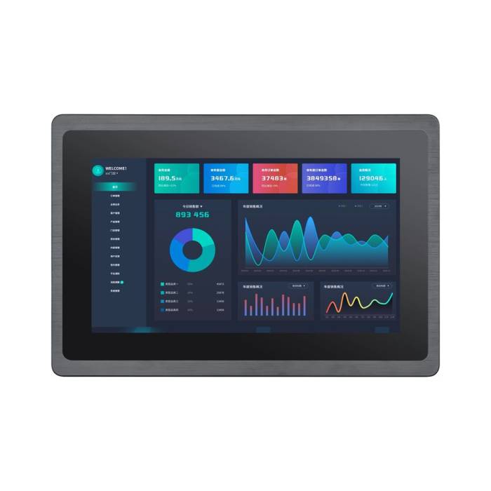 11.6" XEM-25116T1 Intronix Systems industrial touchscreen 1920x1080 capacitive and resistive touchscreen