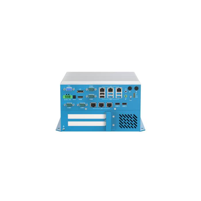 Intronix Systems XEB-226408D1-2PE Modular Fanless Box PC with 2 PCI PCIe expansion slots